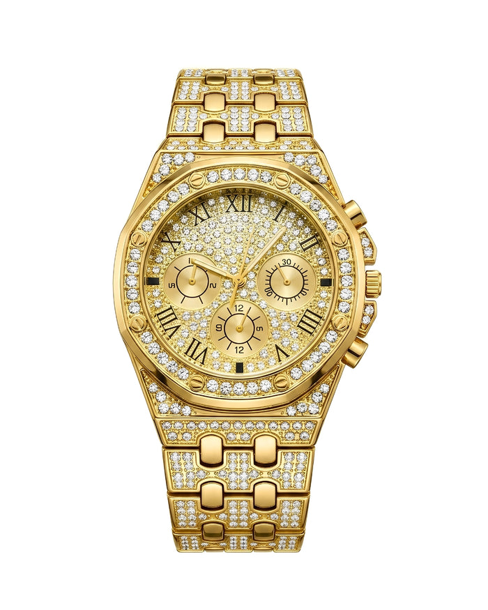 Cosmos Diamond Round Women Watch