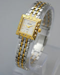 Cosmos Square Golden & Silver women Watch