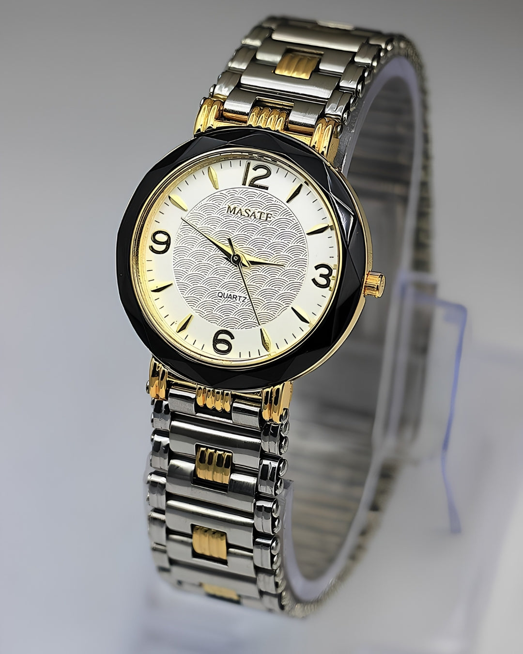 Cosmos Masate Quartz Dress Watch | Stainless Steel Band | Sophisticated Timepiece