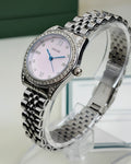 Cosmos Silver Round Women Watch