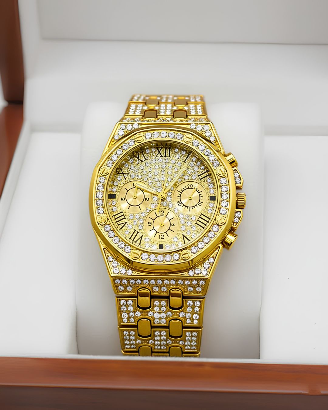 Cosmos Diamond Round Women Watch