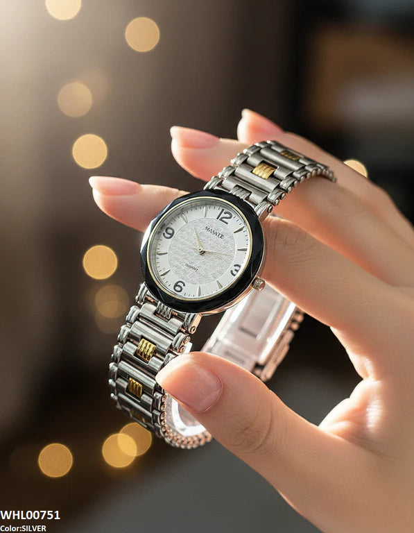 Cosmos Masate Quartz Dress Watch | Stainless Steel Band | Sophisticated Timepiece