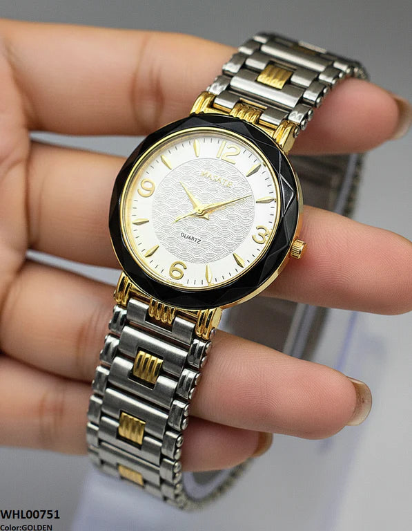 Cosmos Masate Quartz Dress Watch | Stainless Steel Band | Sophisticated Timepiece